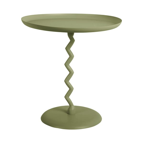 Fém kerek tárolóasztal ø 40 cm Zig Zag – Leitmotiv