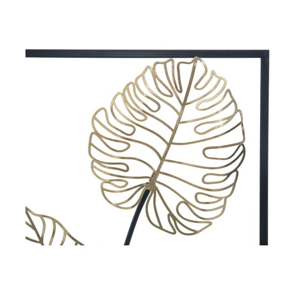 Luxy -B- levél motívumos fali fémdekoráció, 31 x 90 cm - Mauro Ferretti-image-4