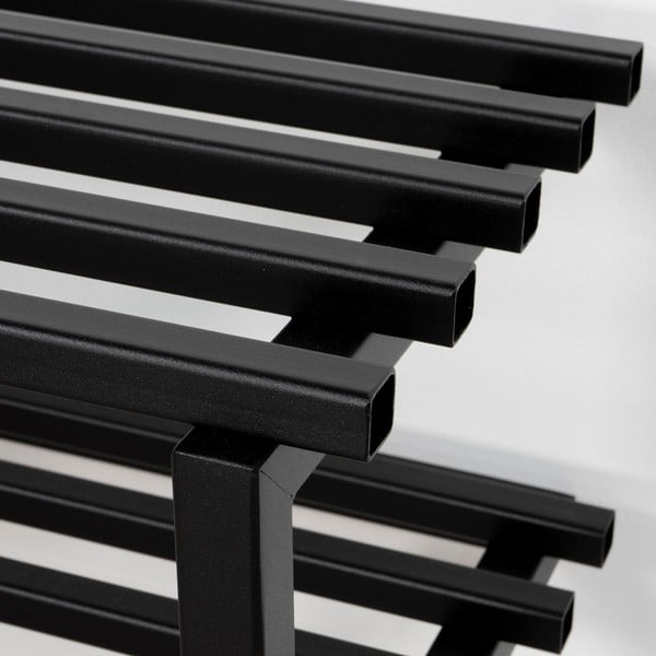 Fekete fém függő cipőtartó 71x26x34 cm Marco – Spinder Design-image-1