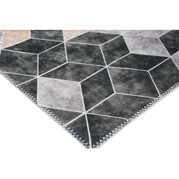 Szürke-krémszínű mosható szőnyeg 230x160 cm - Vitaus-image-2