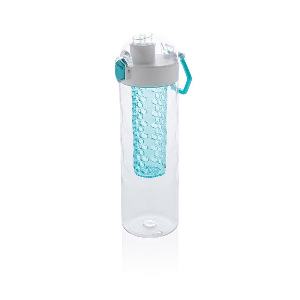 Honeycomb kék vizespalack gyümölcstartó betéttel, 700 ml - XD Design