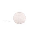 Krémszínű asztali lámpa (magasság 24 cm) Furry – Reality