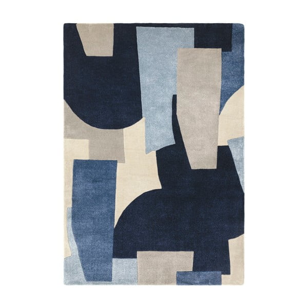 Kék kézi szövésű szőnyeg újrahasznosított szálakból 120x170 cm Romy – Asiatic Carpets