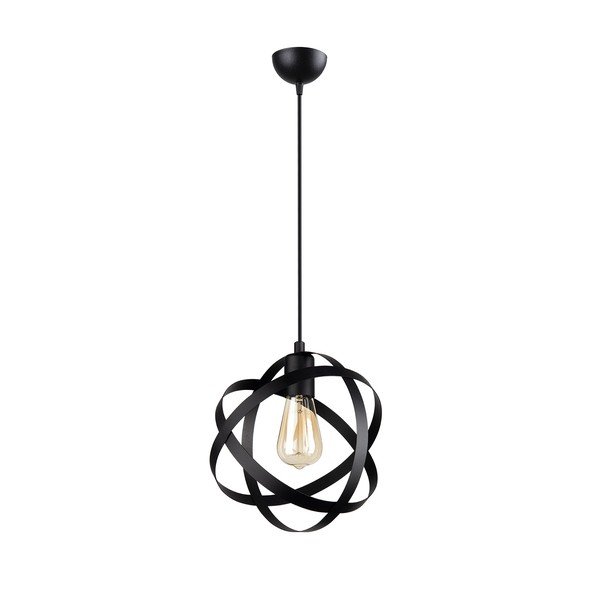 Fekete fém függőlámpa Lama – Squid Lighting-image-2
