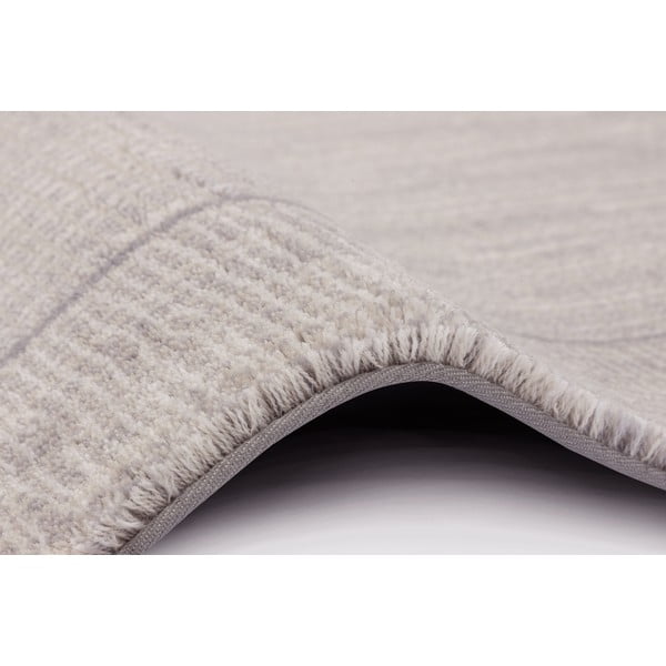 Bézs gyapjú szőnyeg 160x240 cm Linea – Agnella-image-2