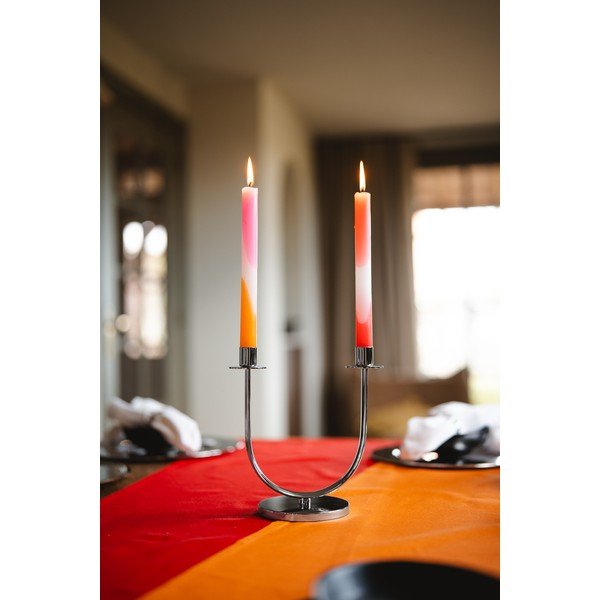 Fém gyertyatartó Elana – Zilverstad-image-2