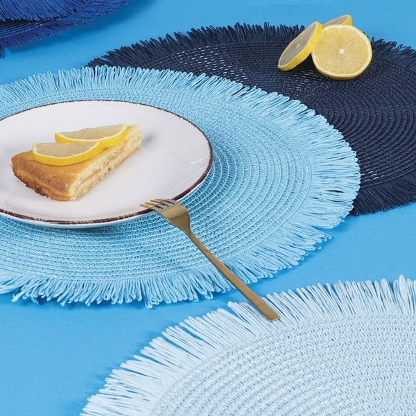 Papír tányéralátét szett 4 db-os ø 38 cm Shades of Ocean – VDE Tivoli 1996-image-1