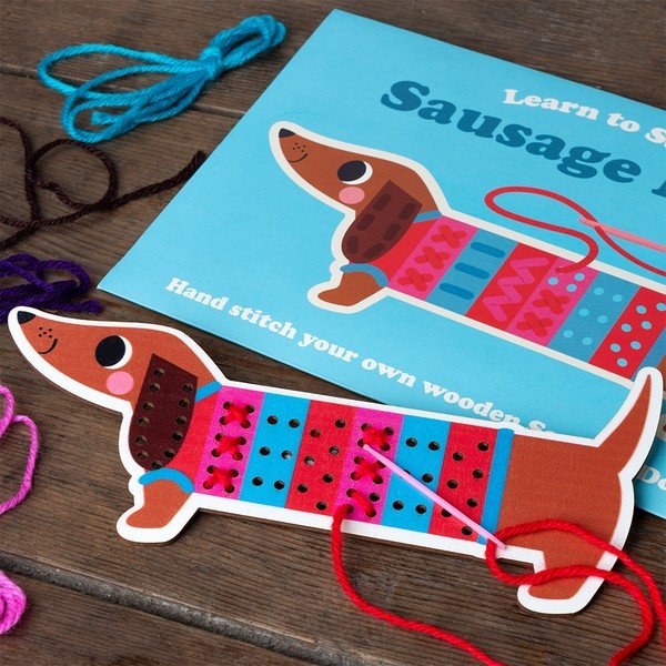 Hímzőkészlet Sunny Sausage Dog – Rex London-image-3