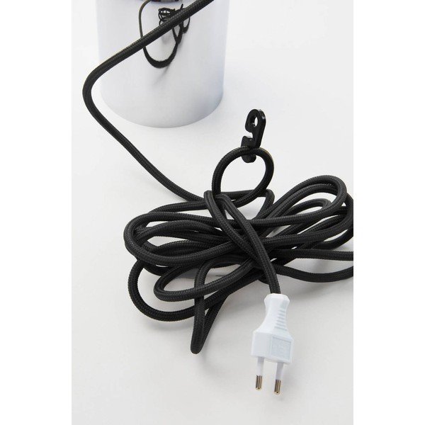 Fényes ezüstszínű fém függőlámpa ø 10 cm Ara – Jotex-image-3