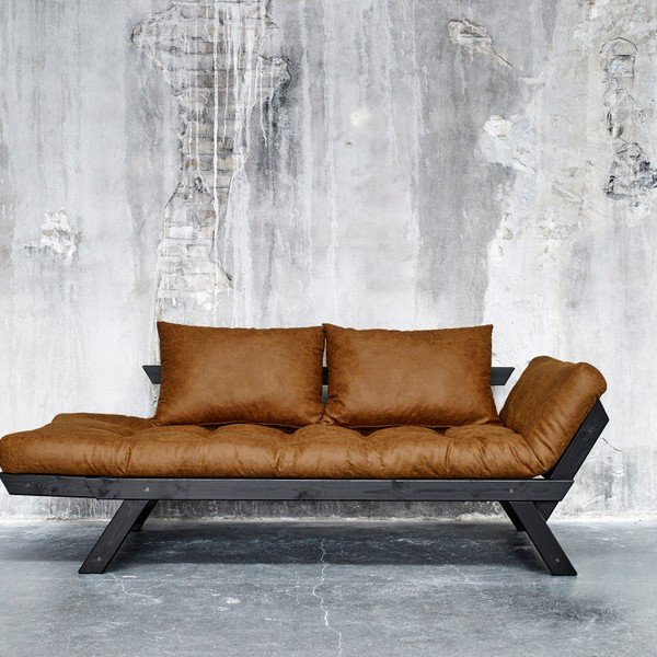 Vintage Bebop Black/Cognac kanapé - Karup-image-4