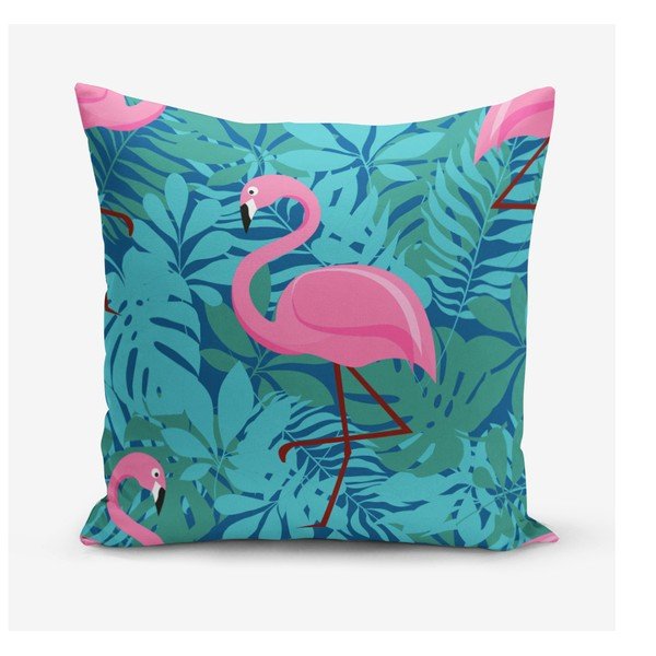 Hidden Garden pamutkeverék párnahuzat, 45 x 45 cm - Minimalist Cushion Covers