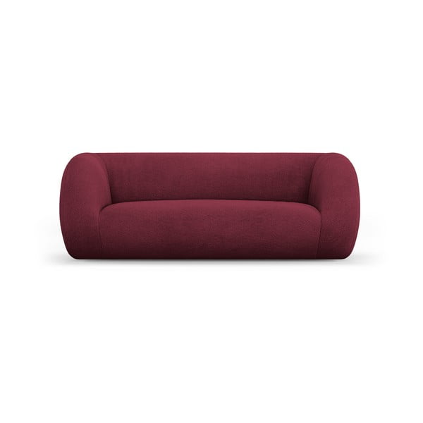 Borvörös buklé kanapé 210 cm Essen – Cosmopolitan Design