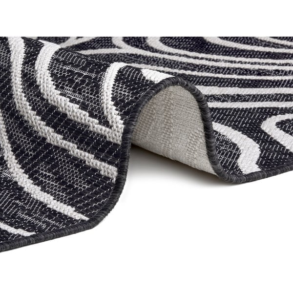 Antracitszürke kültéri szőnyeg 194x290 cm – Elle Decoration-image-2