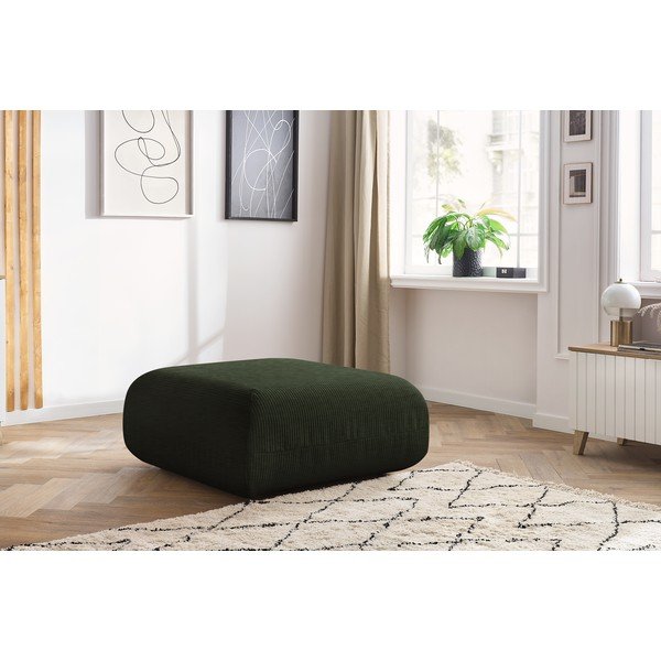 Zöld kordbársony lábtartó Lecomte – Bobochic Paris-image-1