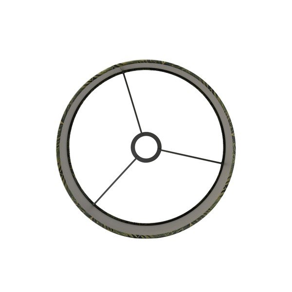 Sötétzöld lámpabúra ø 30 cm Amazone – Light & Living-image-3