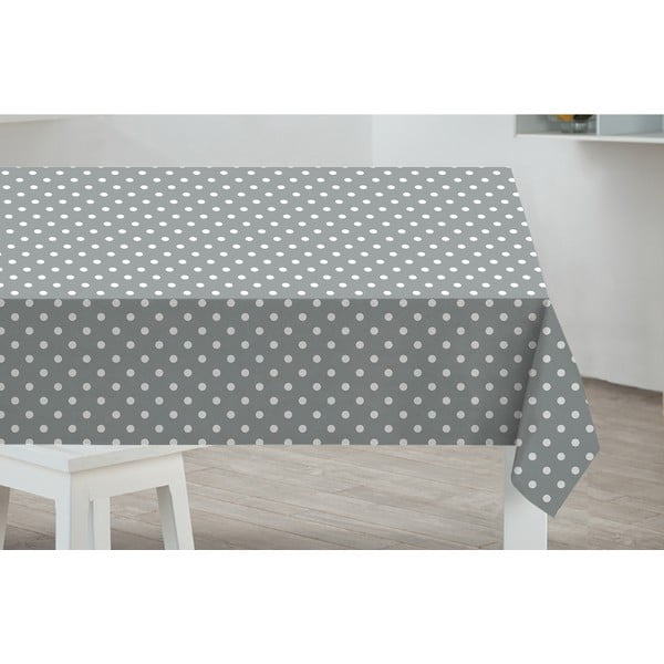 Grey Dots asztalterítő, 178 x 132 cm - Sabichi