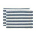 Textil tányéralátét szett 2 db-os 33x48 cm Statement Stripe – Södahl