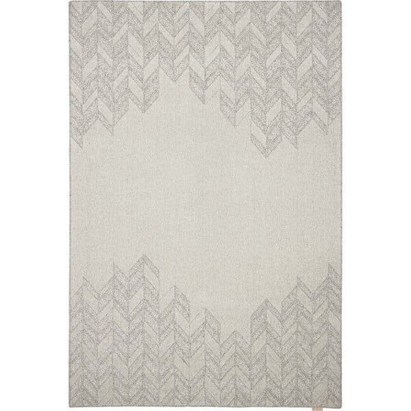 Világosszürke gyapjú szőnyeg 160x230 cm Credo – Agnella