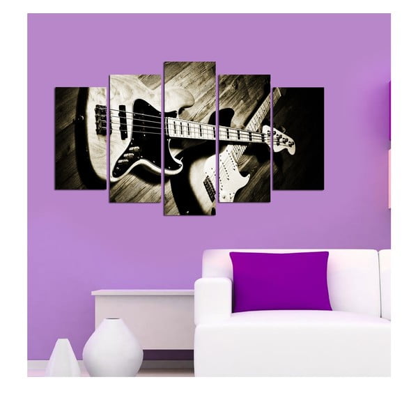 Guitar többrészes kép, 110 x 60 cm-image-1