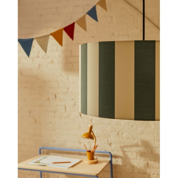 Kék lámpabúra ø 40 cm Ciral – Kave Home-image-1