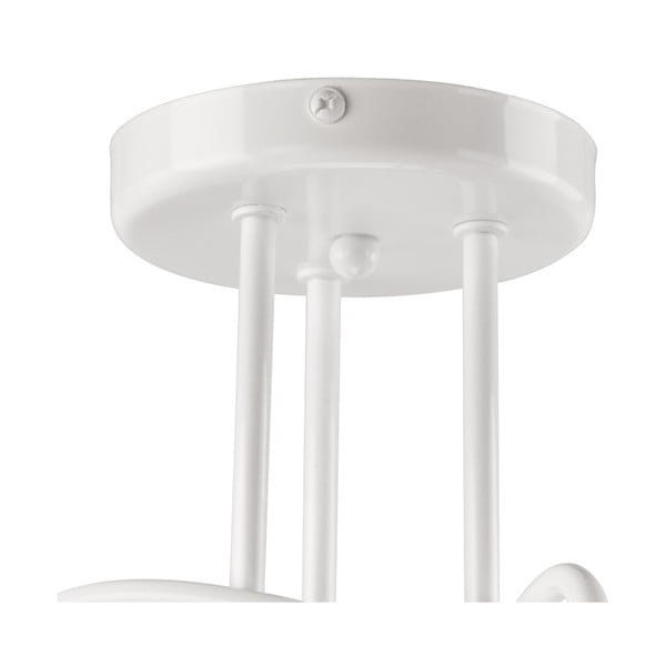 Fehér mennyezeti lámpa lámpabúra nélkül 36x36 cm Camilla – LAMKUR-image-4