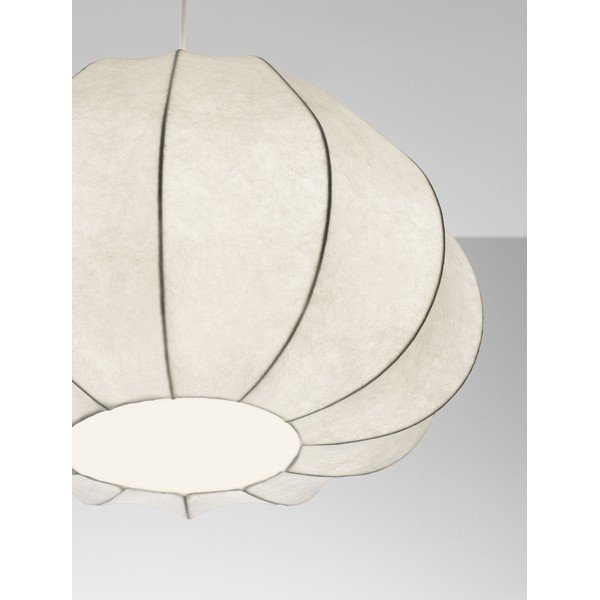 Matt fehér textil függőlámpa ø 50 cm Bora – Nova Luce-image-2