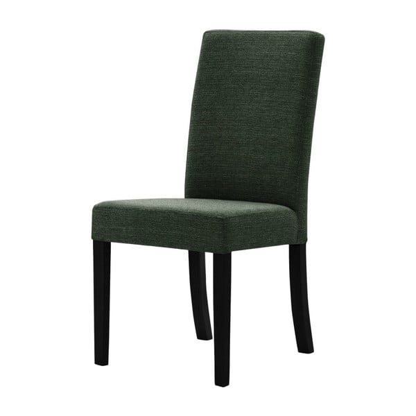 Tonka zöld bükk szék fekete lábakkal - Ted Lapidus Maison