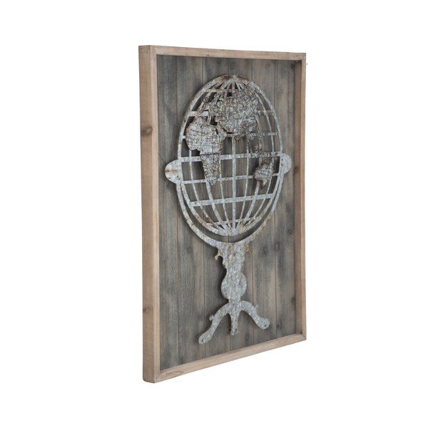 Metal World Tenebris fa fali dekoráció, 60 x 80 cm - Mauro Ferretti-image-1