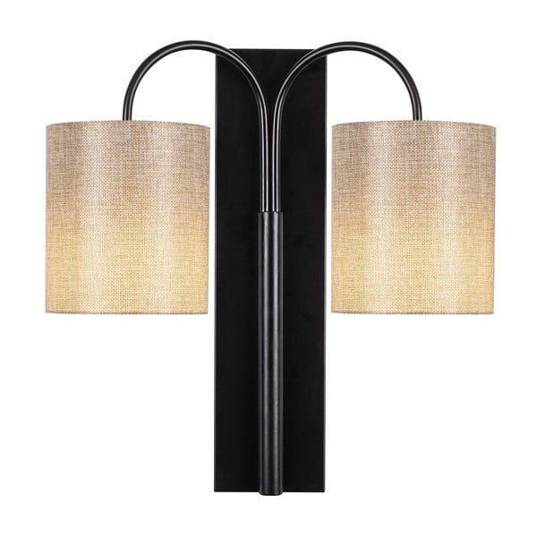 Aristo fekete fém falilámpa - Opviq lights-image-1