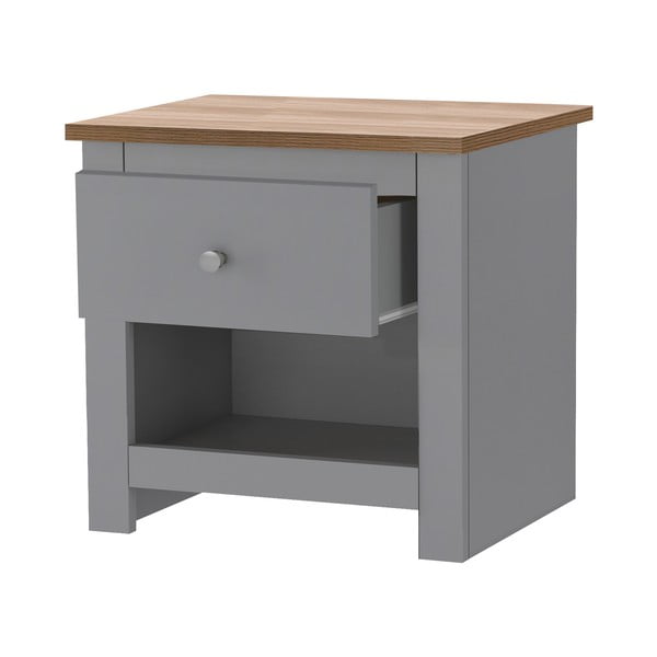 Szürke éjjeliszekrény Emerald – Støraa-image-3