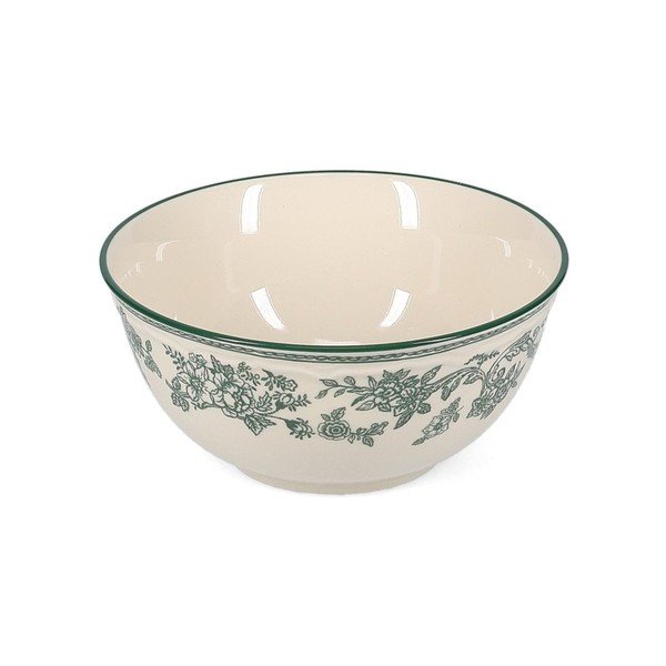 Zöld-elefántcsont színű porcelán tálka Cyril – S|P Collection