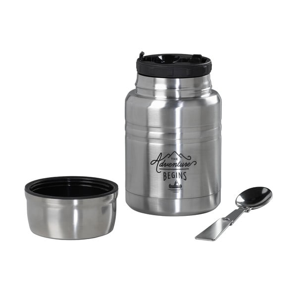 Rozsdamentes termosz levesre, kanállal, 500 ml - Gentlemen's Hardware-image-2
