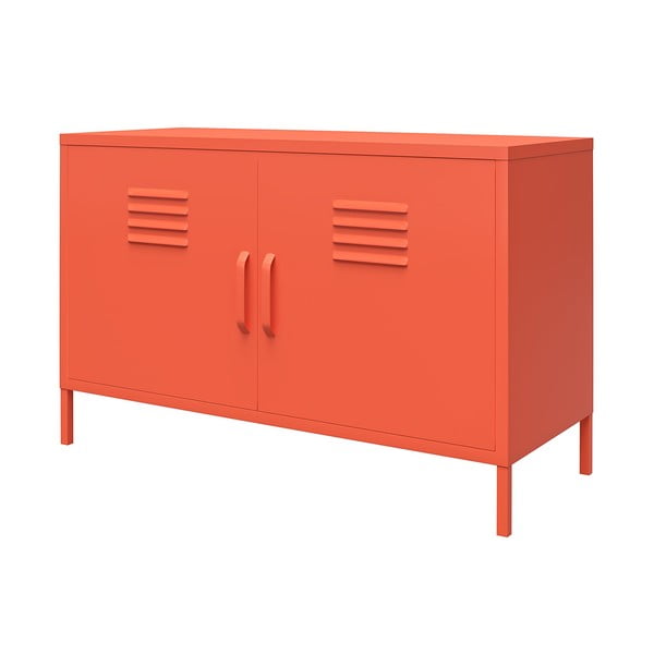 Cache narancssárga fém szekrény, 100 x 64 cm - Novogratz-image-2