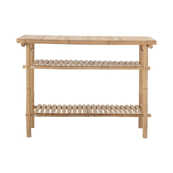 Bambusz tárolóasztal 40x100 cm Sole – Bloomingville