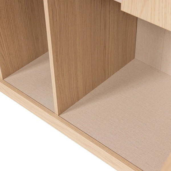 Natúr színű moduláris szekrény 80x215 cm Build – WOOOD-image-2