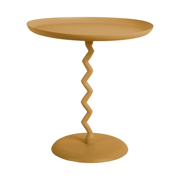 Fém kerek tárolóasztal ø 40 cm Zig Zag – Leitmotiv