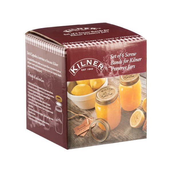 Jam tartalékgyűrű befőttes kupakhoz, 6 db - Kilner-image-1