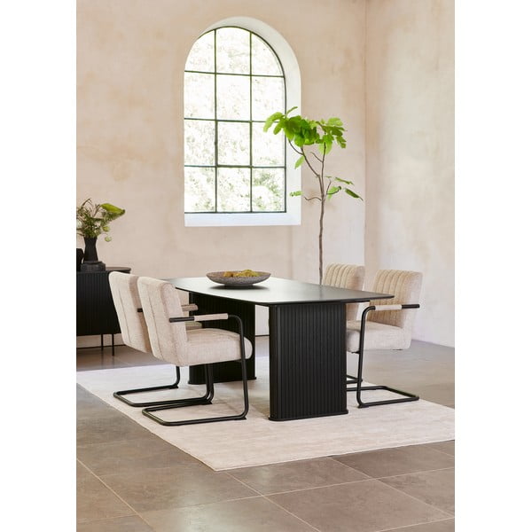 Bézs étkezőszék Trout – Unique Furniture-image-2