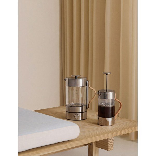Ezüstszínű üveg vízforraló 1,2 l Emma – Stelton-image-3