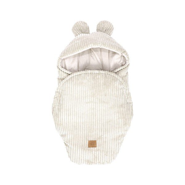 Bézs kordbársony babapólya 45x80 cm – Meowbaby