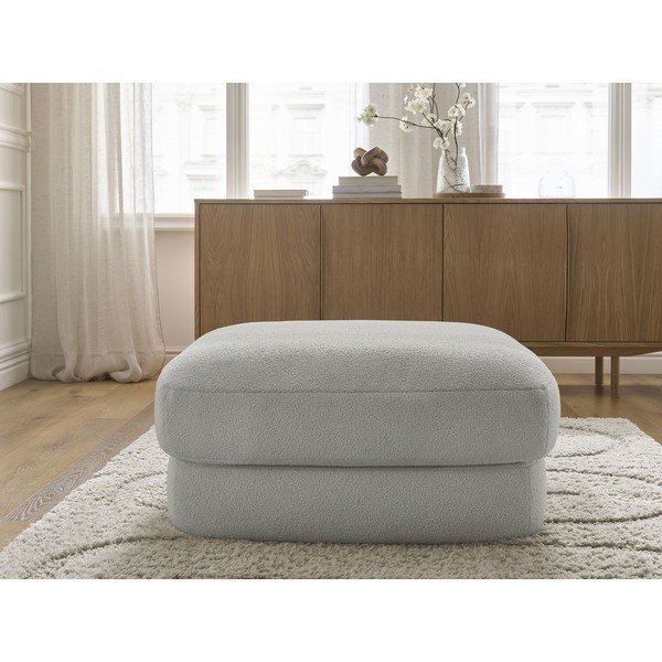 Világosszürke buklé lábtartó Leonore – Bobochic Paris-image-4