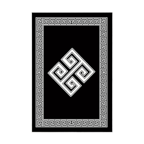 Fekete-fehér fürdőszobai kilépő szett 2 db-os - Foutastic-image-3