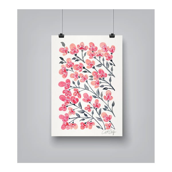 Cherry Blossoms by Cat Coquillette 30 x 42 cm-es plakát