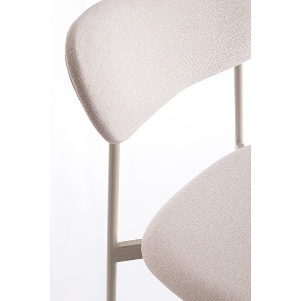 Szürkésbarna kárpitozott étkezőszék Inka – Yes Everyday-image-1