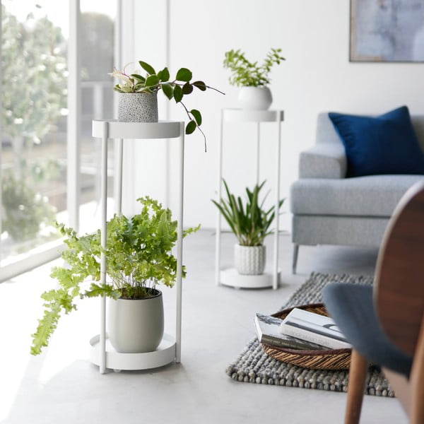 Fém virágtartó állvány (magasság 70 cm) Tower – YAMAZAKI-image-1