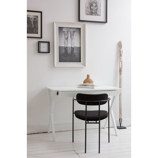 Fekete bársony étkezőszék Ivy – WOOOD-image-2