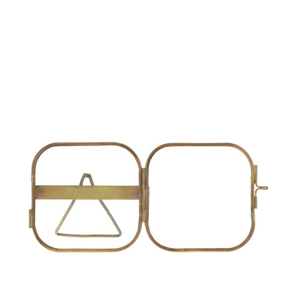 Aranyszínű fém álló képkeret 11x10 cm – Rex London-image-3