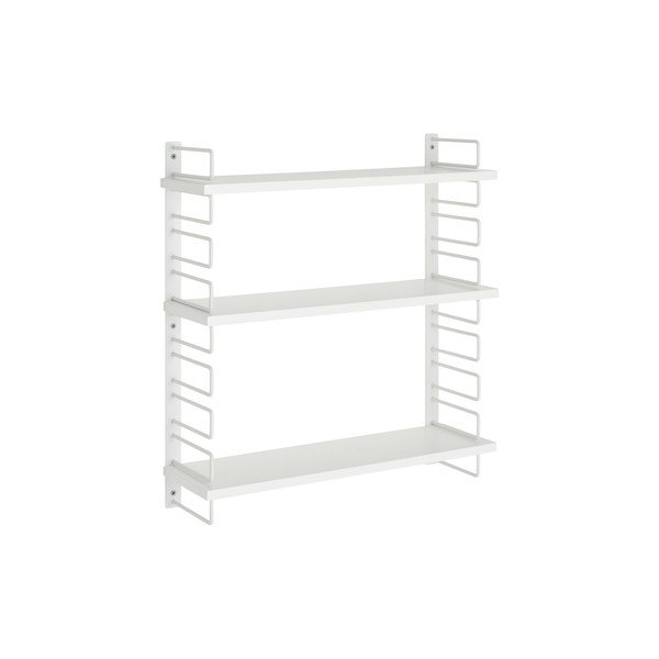 Fehér többszintes fém fali polc 54 cm Iseo – Ellos Home