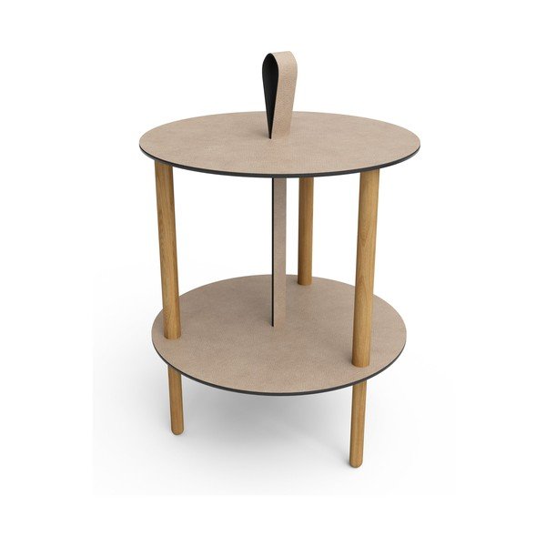 Kerek tárolóasztal ø 38 cm Strap S Bull – LIND DNA