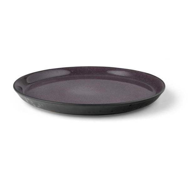 Fekete-lila kőedény tányér ø 27 cm Gastro Black/Purple – Bitz-image-2